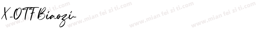 X-OTF Biaozi字体转换
